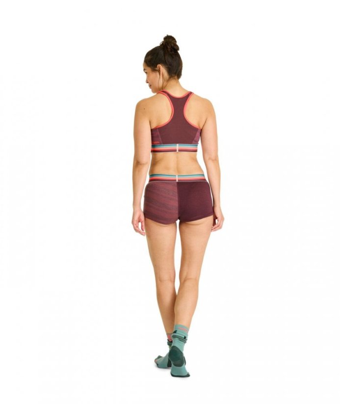 185 Rock'N'Wool Hot Pants Women's - červená - Mountain Rose