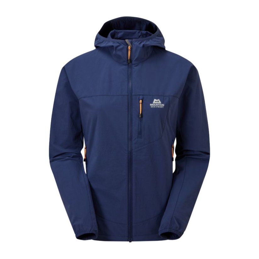 Mountain Equipment W's Echo Hooded Jacket dámská bunda | Medieval Blue - Velikost: M
