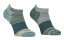 Alpine Low Socks Women's - zelená - Aquatic Ice - Velikost: 35-38, Color: Aquatic Ice