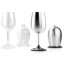 Glacier Stainless Nesting Wine Glass; 319 ml
