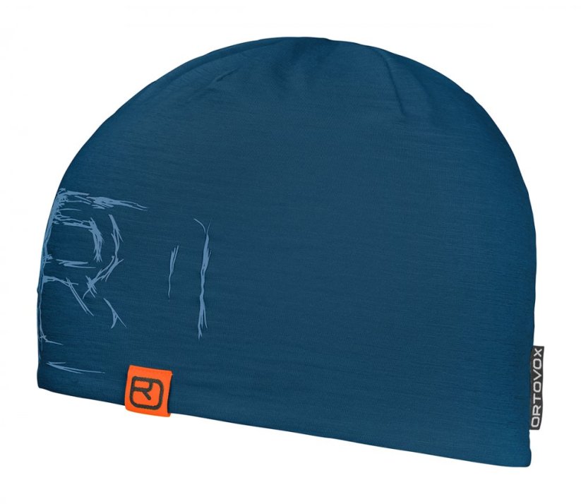 120 Tec Logo Beanie - oranžová - Sly Fox