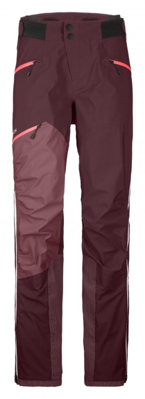 Westalpen 3L Pants Women's - červená - Winetasting