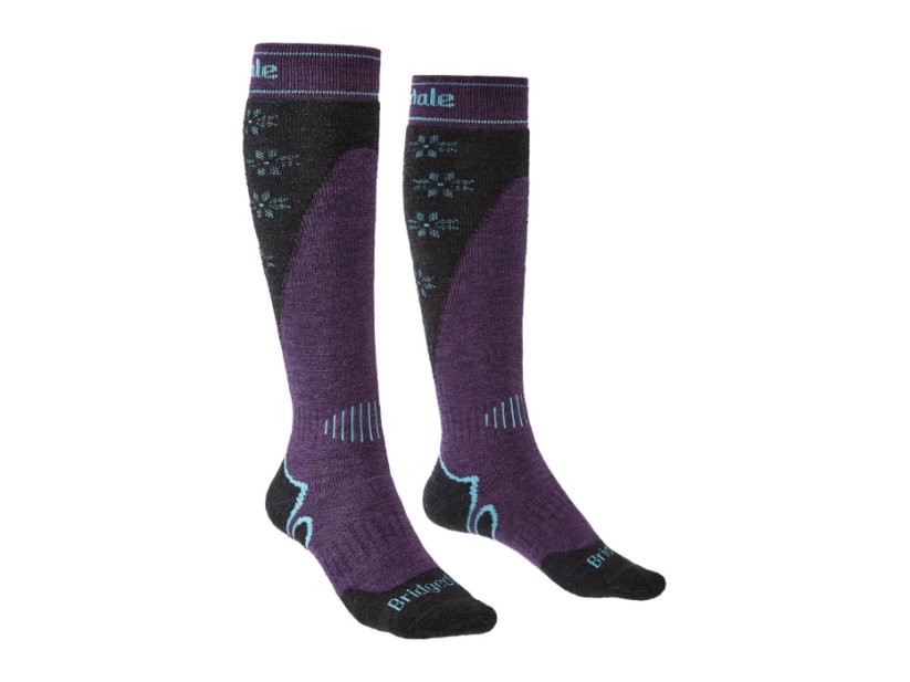 Ski Midweight+ Women's - dark purple/141