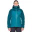 Makalu Jacket Women's - zelená - Spruce/Deep Teal - Velikost: L, Color: Spruce/Deep Teal