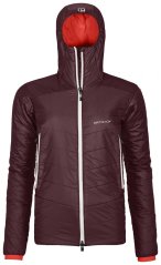 Westalpen Swisswool Jacket Women's - červená - Winetasting