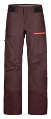 3L Ravine Shell Pants Women's - červená - Winetasting