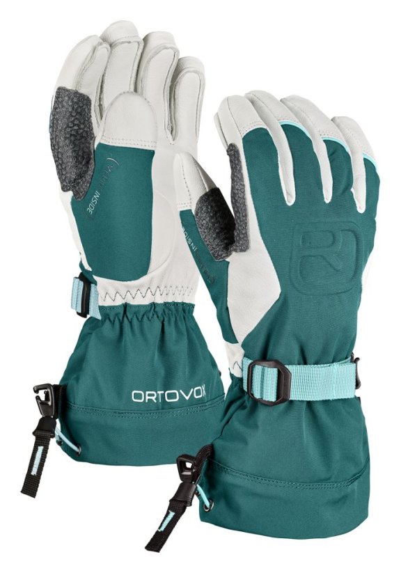 Ortovox W's Merino Freeride Glove dámské rukavice | Pacific Green | L