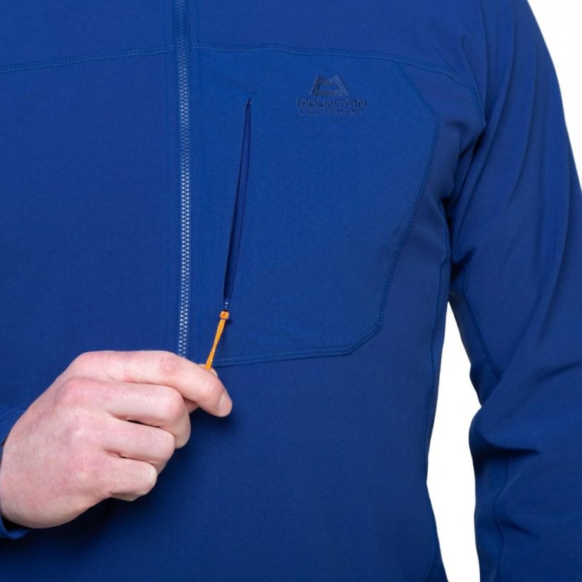 Arrow 1/4 Zip Men's - modrá - Medieval Blue