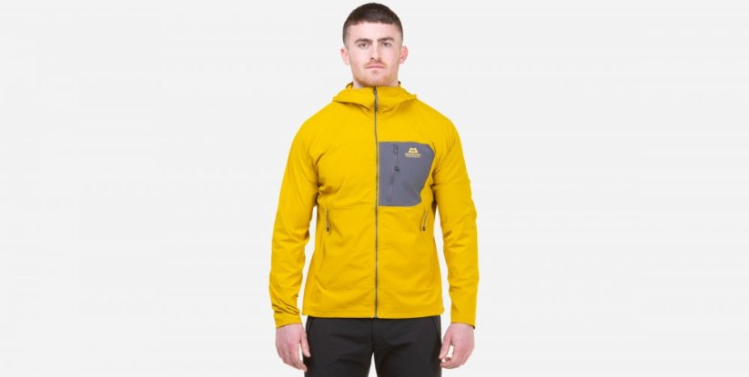 Arrow Hooded Jacket Men's - šedá - Anvil Grey/Redrock