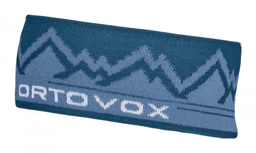 Peak Headband - modrá - Petrol Blue