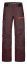 3L Ravine Shell Pants Women's - červená - Winetasting - Velikost: M, Color: Winetasting