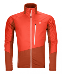 Westalpen Swisswool Hybrid Jacket Men's - červená - Cengia Rossa