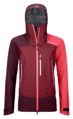 Westalpen 3L Jacket Women's - červená - Dark Blood