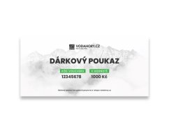 Dárkový poukaz Vodahory  1000 Kč