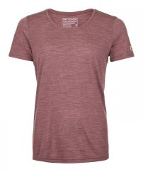 120 Cool Tec Clean T-shirt Women's - červená - Mountain Rose Blend