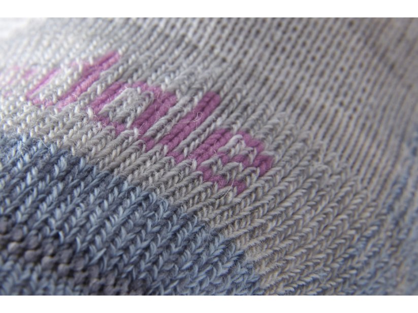 Hike LW MP 3/4 Crew Women's - grey/smoky blue/830 - Velikost: S, Varianta: grey/smoky blue/830