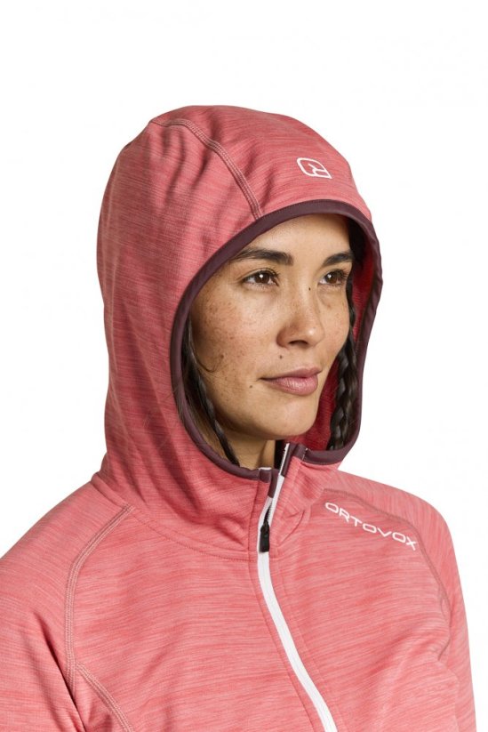 Fleece Light Hoody Women's - zelená - Pacific Green - Velikost: L, Color: Pacific Green
