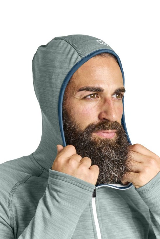 Ortovox Fleece Light Hoody pánská mikina Petrol Blue | S
