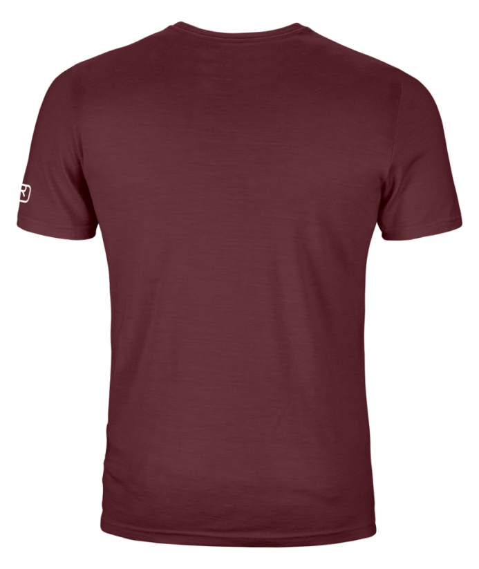 185 Merino Square T-shirt Men's - zelená - Wild Herbs