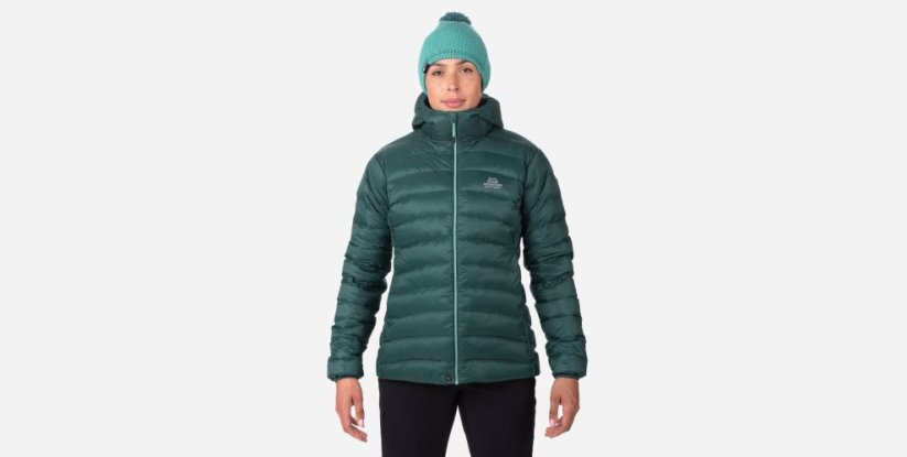 Mountain Equipment W Frostline Hooded Jacket dámská bunda | Deep Teal | L