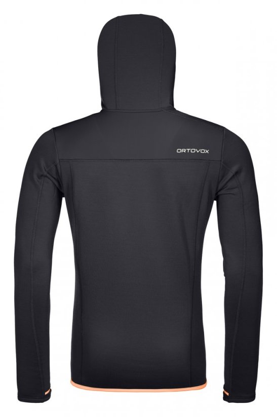 Fleece Hoody Men's - černá - Black Raven - Velikost: S, Color: Black Raven