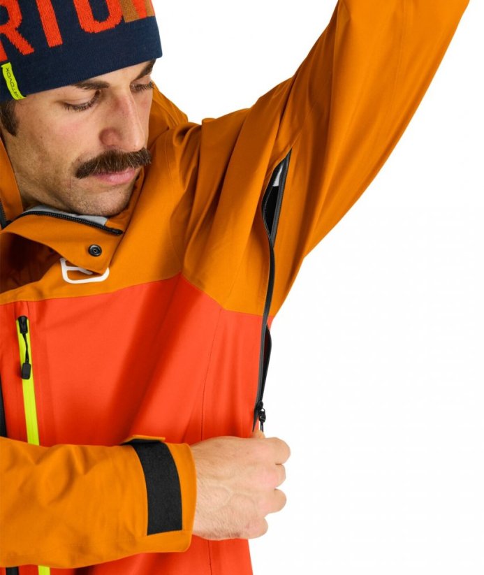 3L Ravine Shell Jacket Men's - modrá - Deep Ocean - Velikost: XL, Color: Deep Ocean