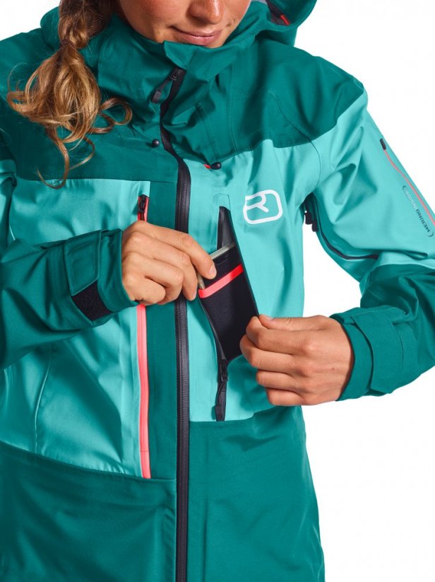 3L Guardian Shell Jacket Women's - zelená - Pacific Green