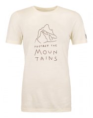 150 Cool Mtn Protector T-shirt Women's - bílá - Non Dyed