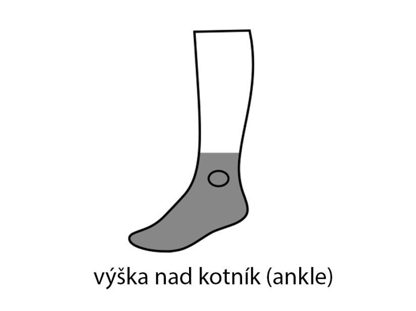 Storm Sock MW Ankle - black/845