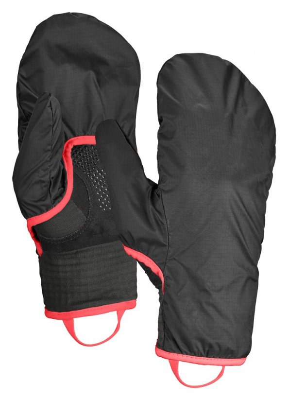 Fleece Grid Cover Glove Women's - červená - Mountain Rose - Velikost: L, Color: Mountain Rose