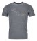 185 Merino Tangram Logo T-shirt Men's - šedá - Grey Blend