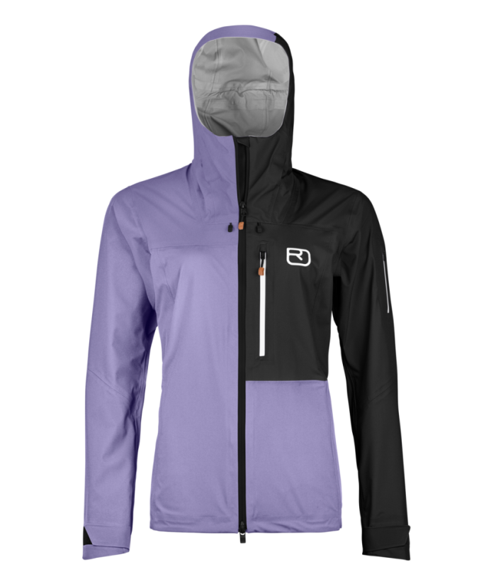 3L Ortler Jacket Women's - červená - Winetasting