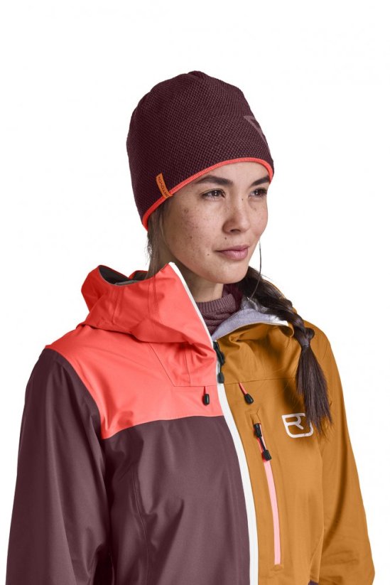 3L Ortler Jacket Women's - červená - Velikost: S