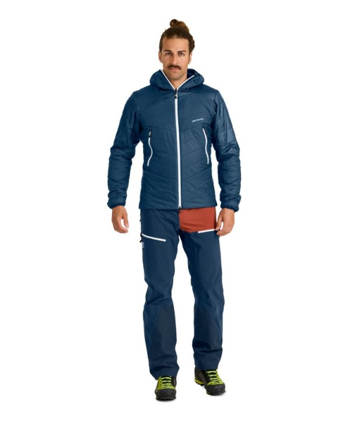 Westalpen Swisswool Jacket Men's - modrá - Deep Ocean - Velikost: XL, Color: Deep Ocean