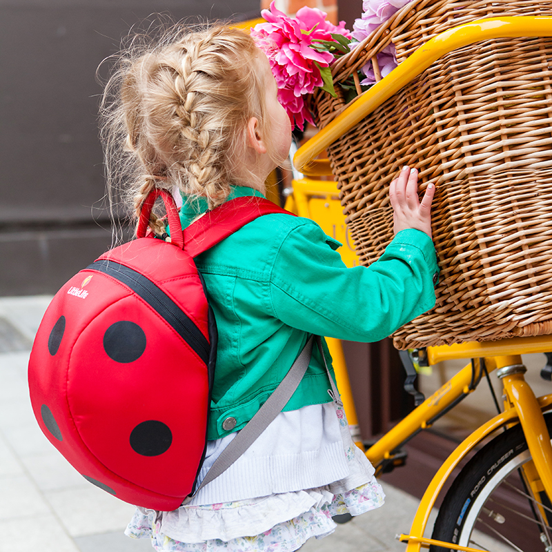 Animal Kids Backpack; 6 l; ladybird