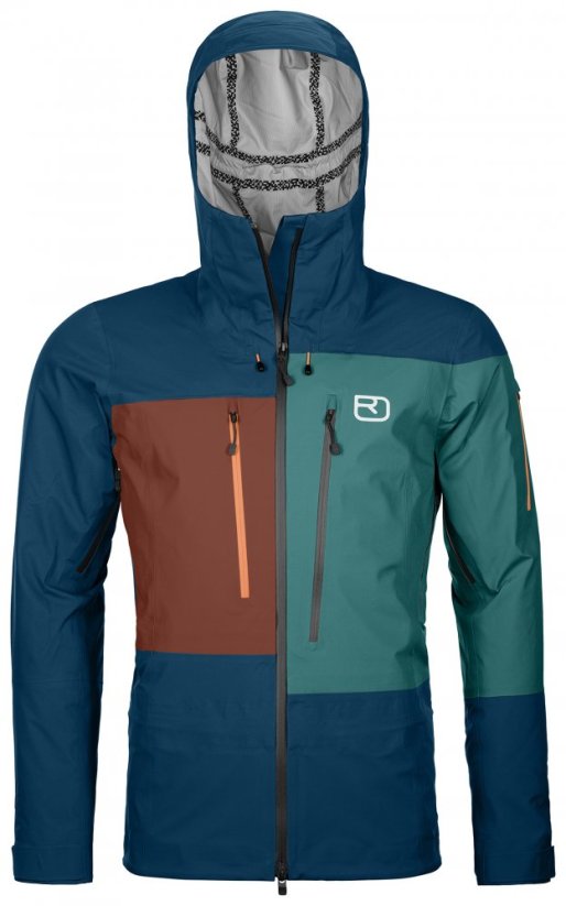 3L Deep Shell Jacket Men's - modrá - Deep Ocean