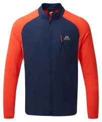 Mountain Equipment Trembler Jacket pánská mikina | Medieval/Cardinal Orange | XL