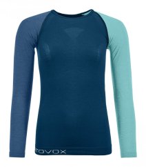 120 Competition Light Long Sleeve Women's - modrá - Petrol Blue