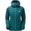 Frostline Jacket Women's - modrá - Deep Teal