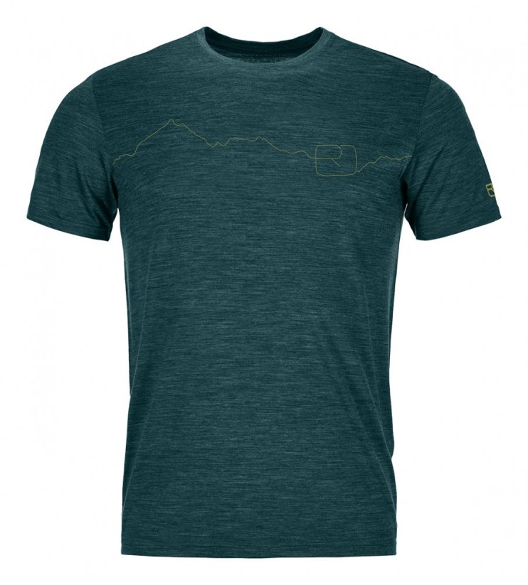 150 Cool Mountain T-shirt Men's - modrá - Mountain Blue