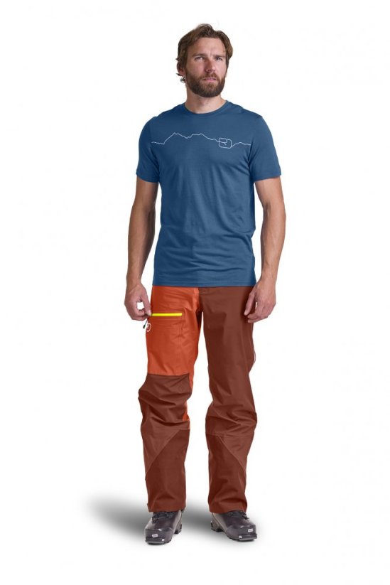 150 Cool Mountain T-shirt Men's - modrá - Mountain Blue