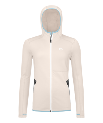 Fleece Hoody Women's - bílá - White Chalk