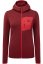 Lumiko Hooded Jacket Women's - červená - Rhubarb/Capsicum - Velikost: XS, Color: Rhubarb/Capsicum