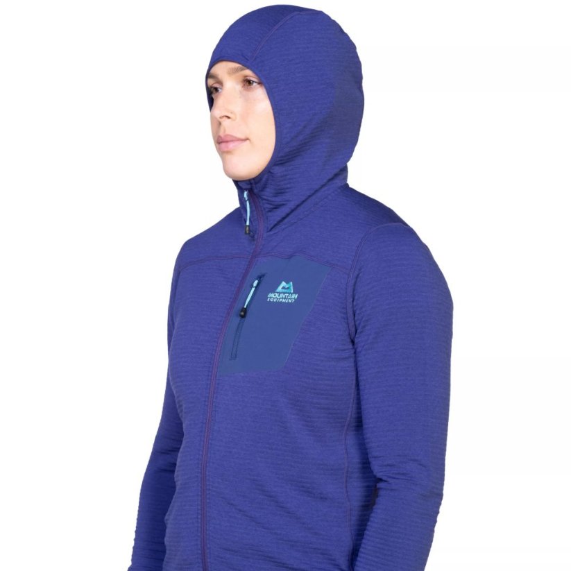 Lumiko Hooded Jacket Women's - modrá - Stellar Blue/Majolica Blue - Velikost: XS, Color: Stellar Blue/Majolica Blue