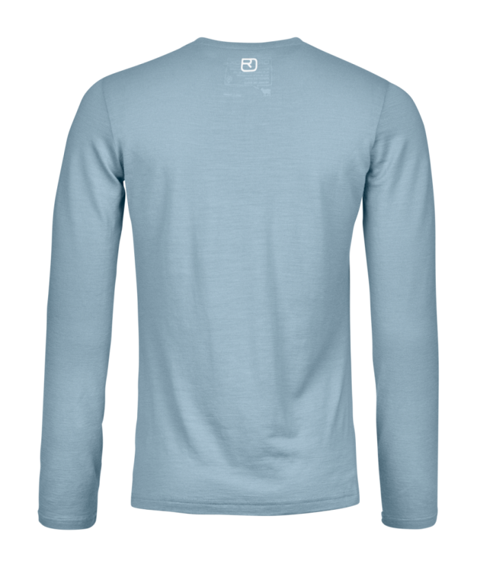 185 Merino Mtn Cutout Ls Women's - šedá - Glacier Grey