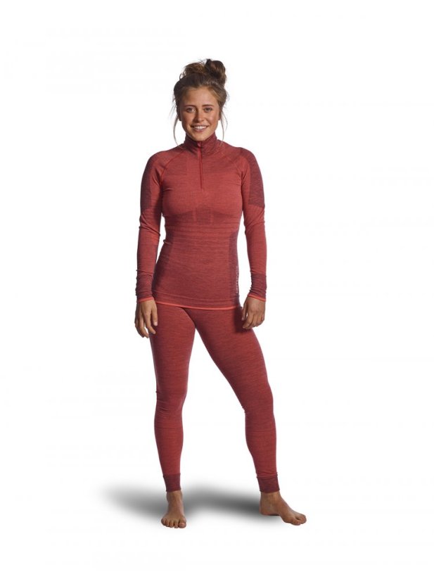 230 Competition Long Pants Women's - červená - Coral