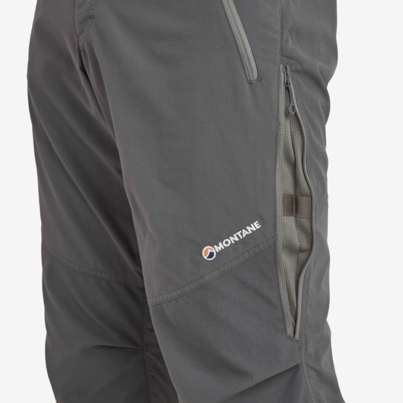 Montane TERRA PANTS regular šedé - Velikost: 34/L