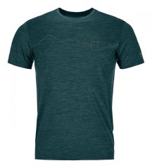 150 Cool Mountain T-shirt Men's - zelená - Dark Pacific Blend