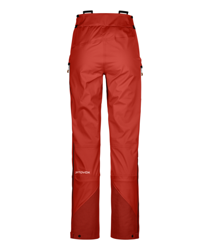 3L Ortler Pants Women's - červená - Coral