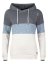 Chillaz WALCHSEE-BLUE MELANGE/LIGHT GREY MELANGE dámská mikina modrošedá | M